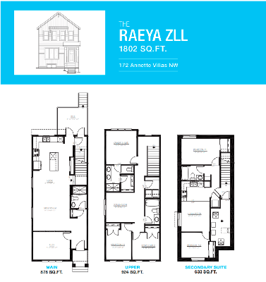 Raeya - 172 Annette Villas NW, Calgary, AB, CAN