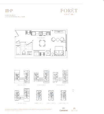 1B-P Tower (Peony Tower Central Park Collection)