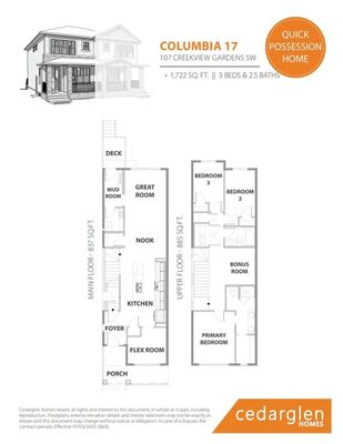 Columbia - 107 Creekview Gardens SW