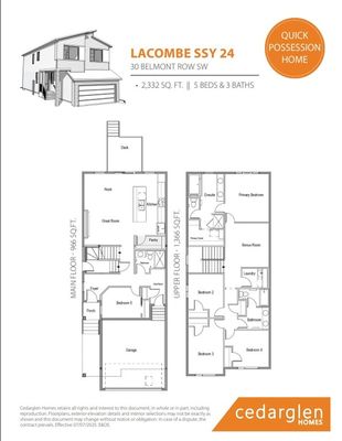30 Belmont Row SW - Lacombe