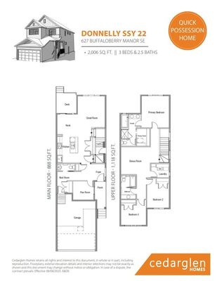 627 Buffaloberry Manor SE - Donnelly