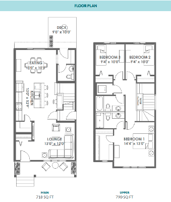 The Alexis - Duplex Homes - 519 Lawthorn Way SE