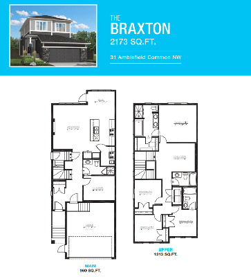 Braxton - 31 Amblefield Common NW, Calgary, AB, CAN