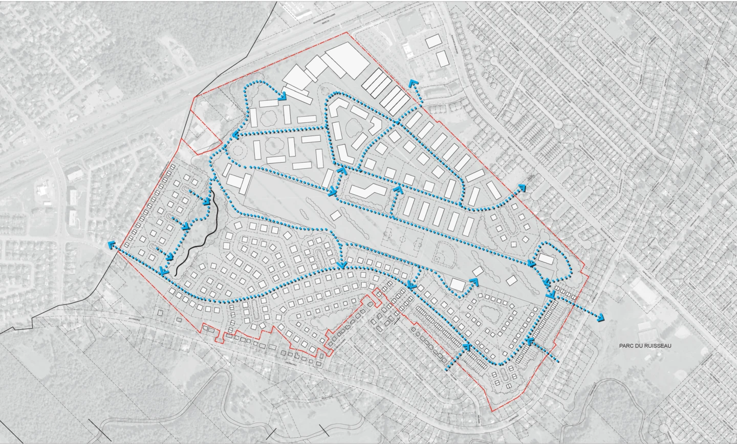 Plan de l'Aire TOD Saint-Basile-le-Grand