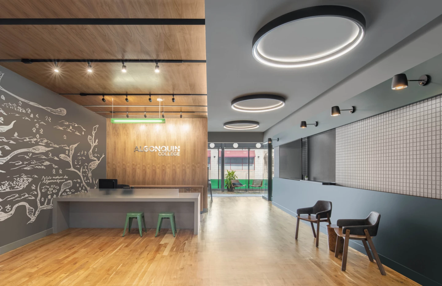 Intérieur du Collège Algonquin