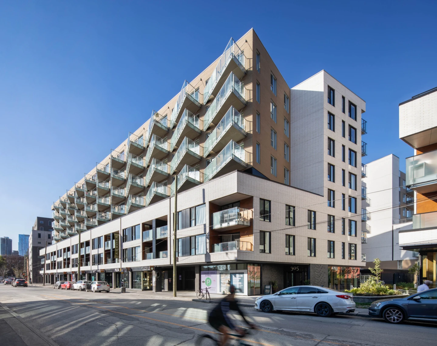 Extérieur de l'Arbora