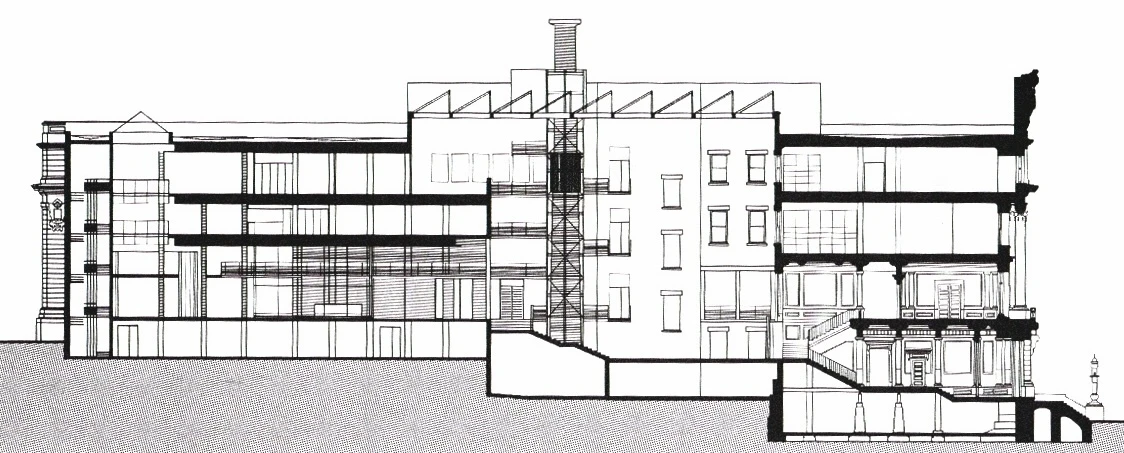Plan de l'édifice Gilles-Hocquart