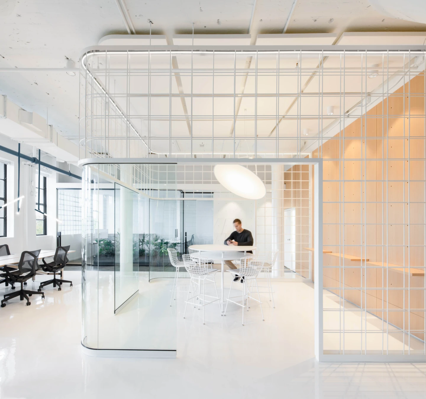 Intérieur de BoxOne Labs