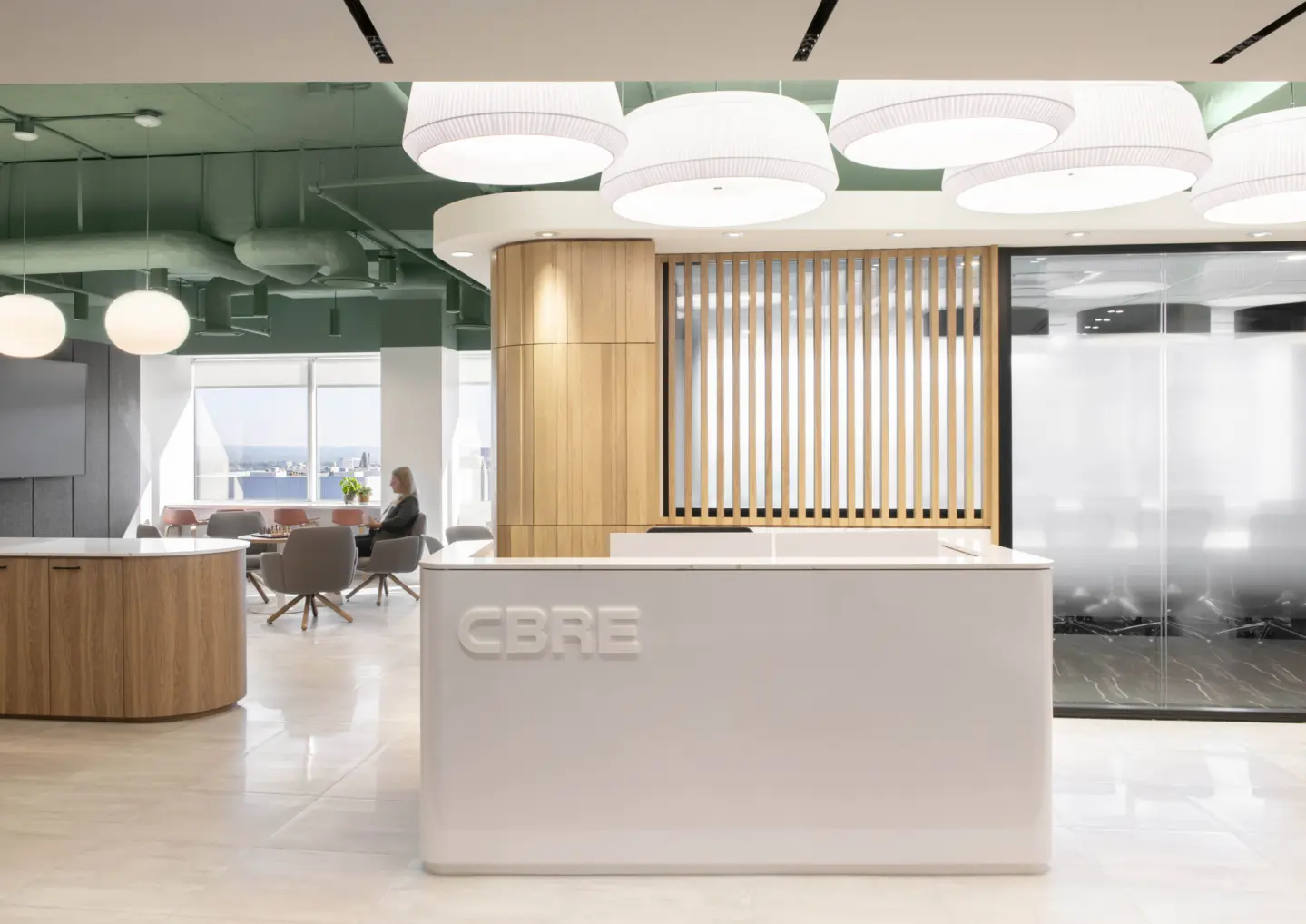 Interior of CBRE Ottawa