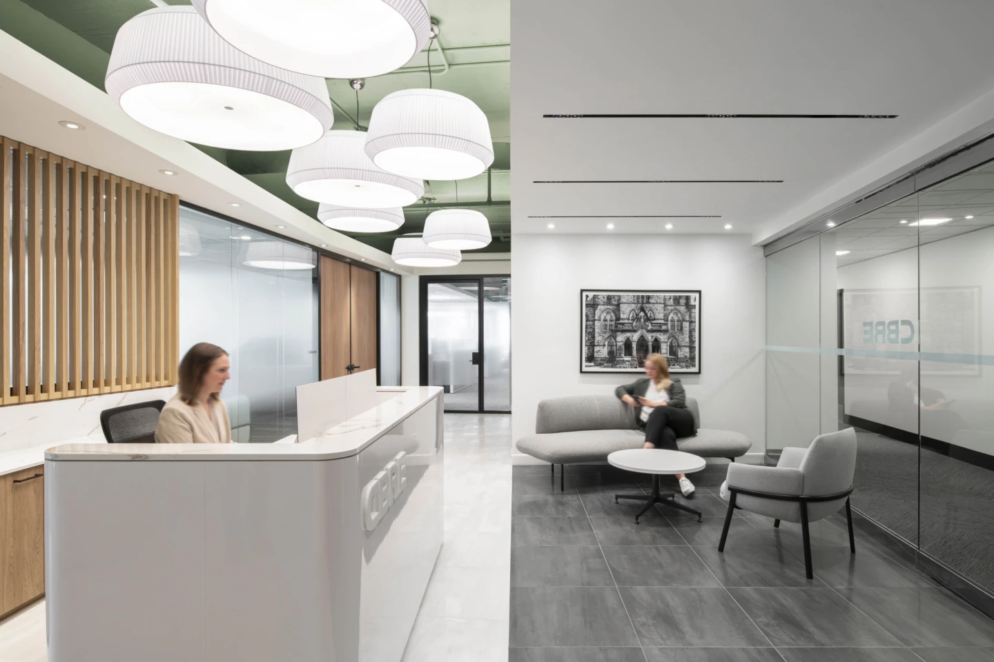 Intérieur de CBRE Ottawa