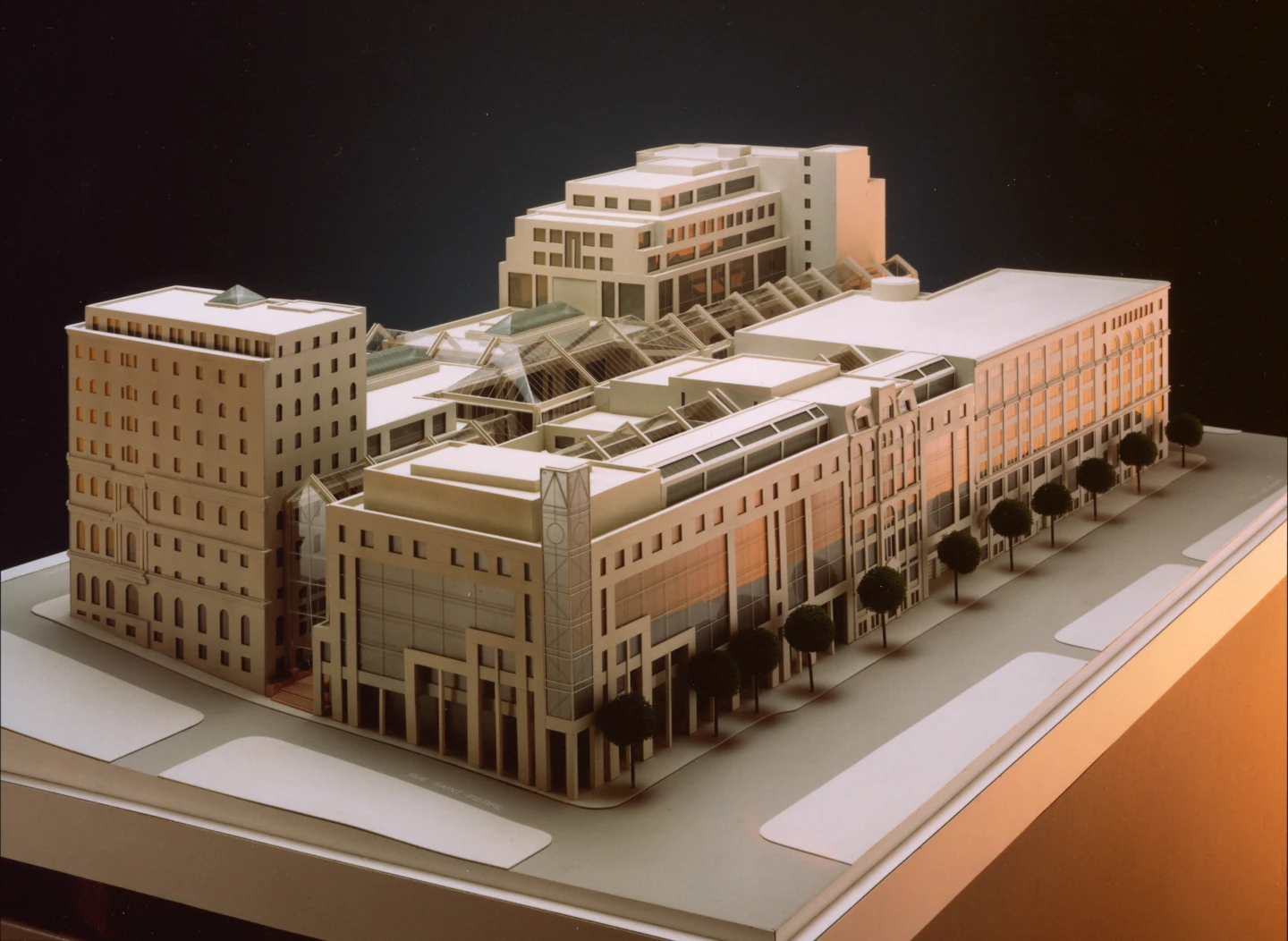 Modèle du Centre de commerce Mondial de Montréal