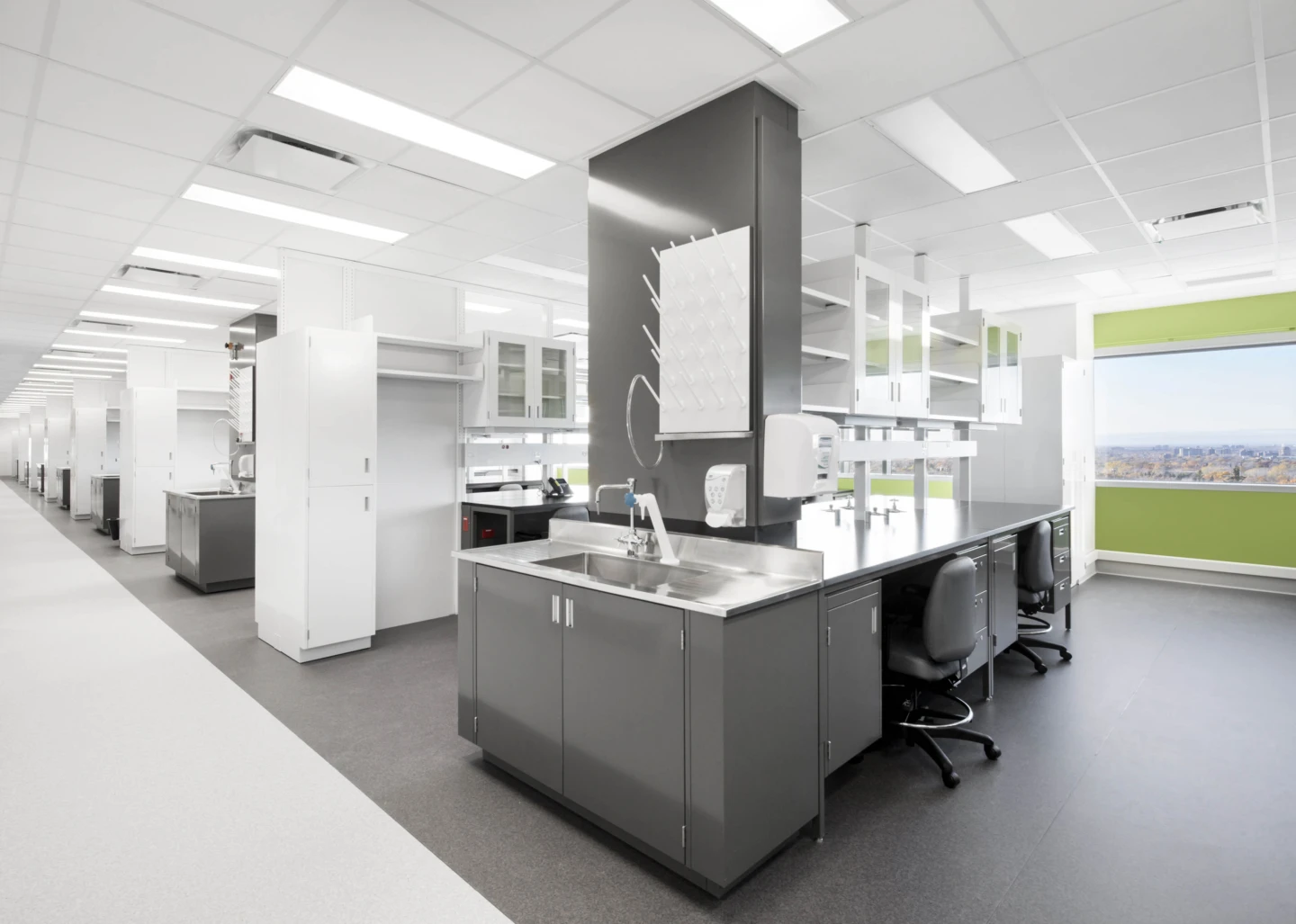 Intérieur du CHU Sainte-Justine