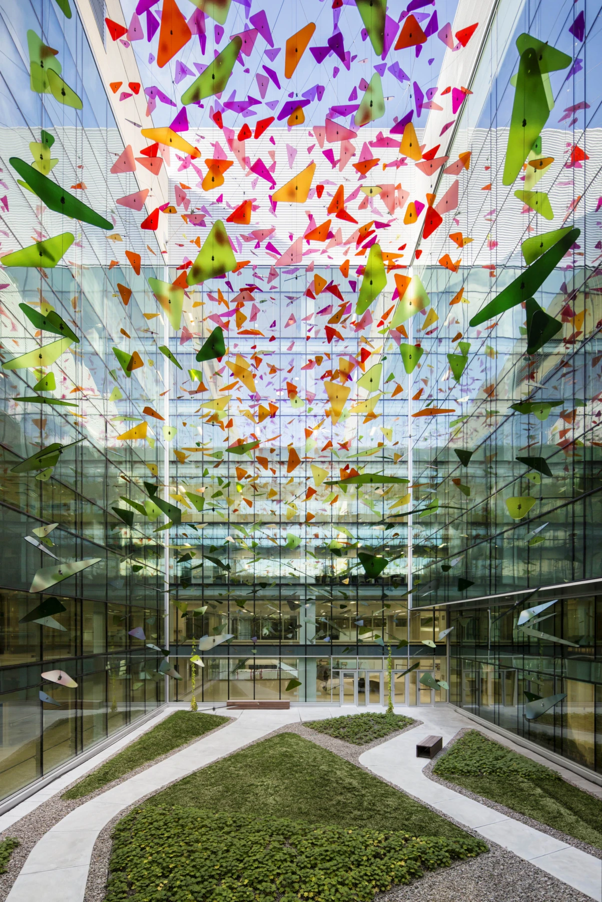 Extérieur du CHU Sainte-Justine