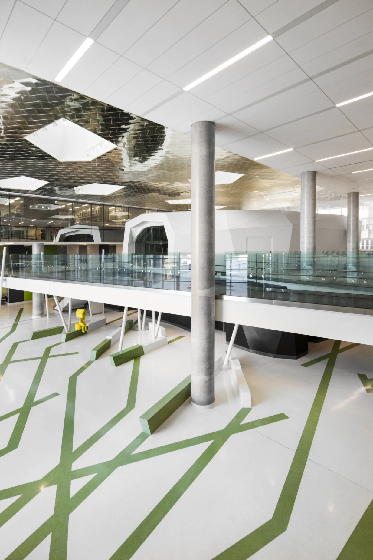 Intérieur du CHU Sainte-Justine