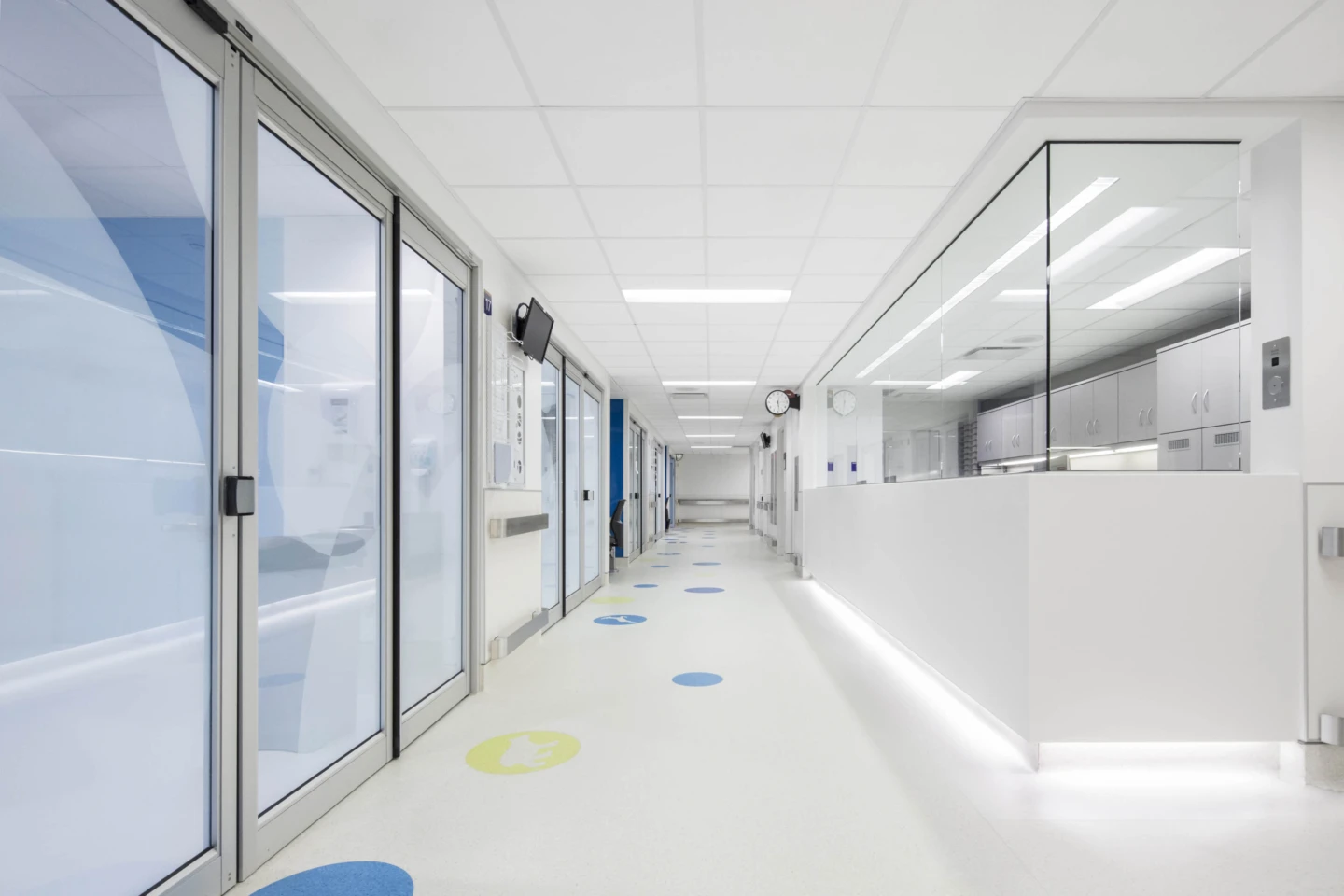 Intérieur du CHU Sainte-Justine