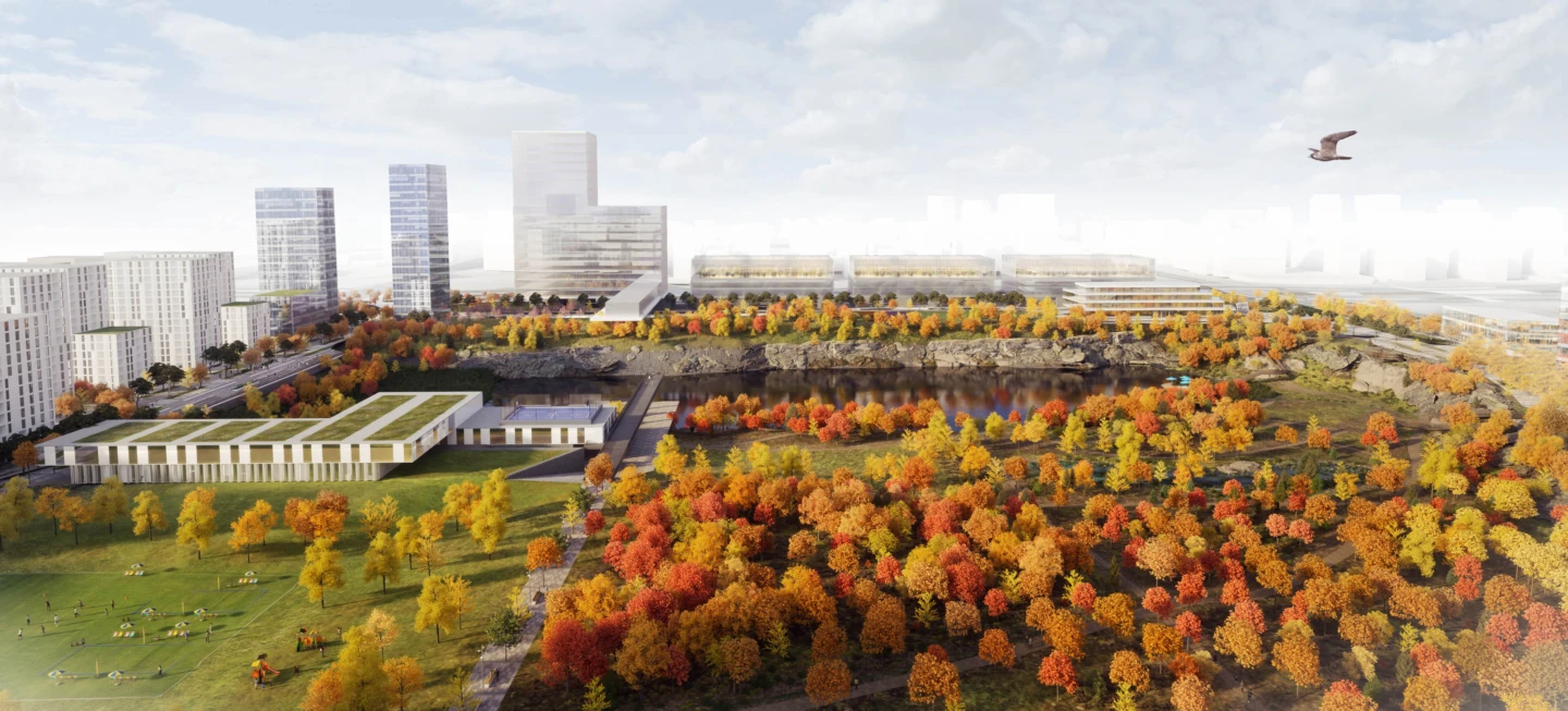 Vue d'ensemble du Carré Laval