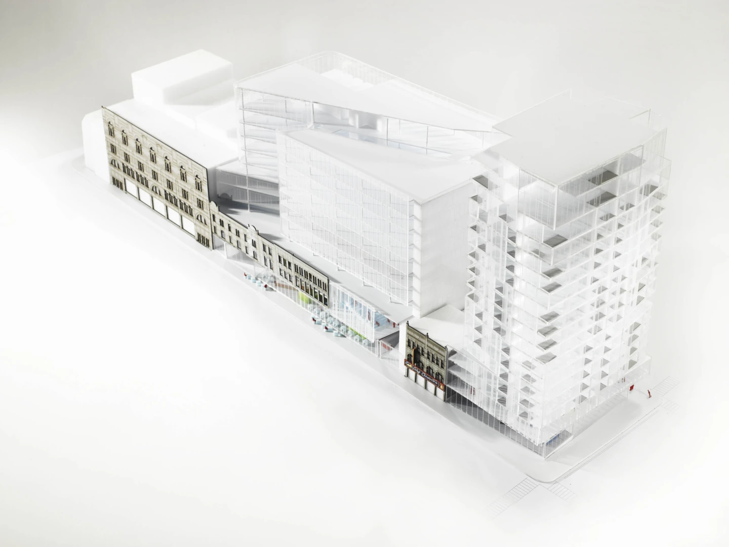 Maquette du Carré Saint-Laurent