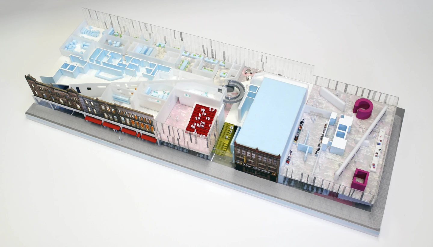 Maquette du Carré Saint-Laurent