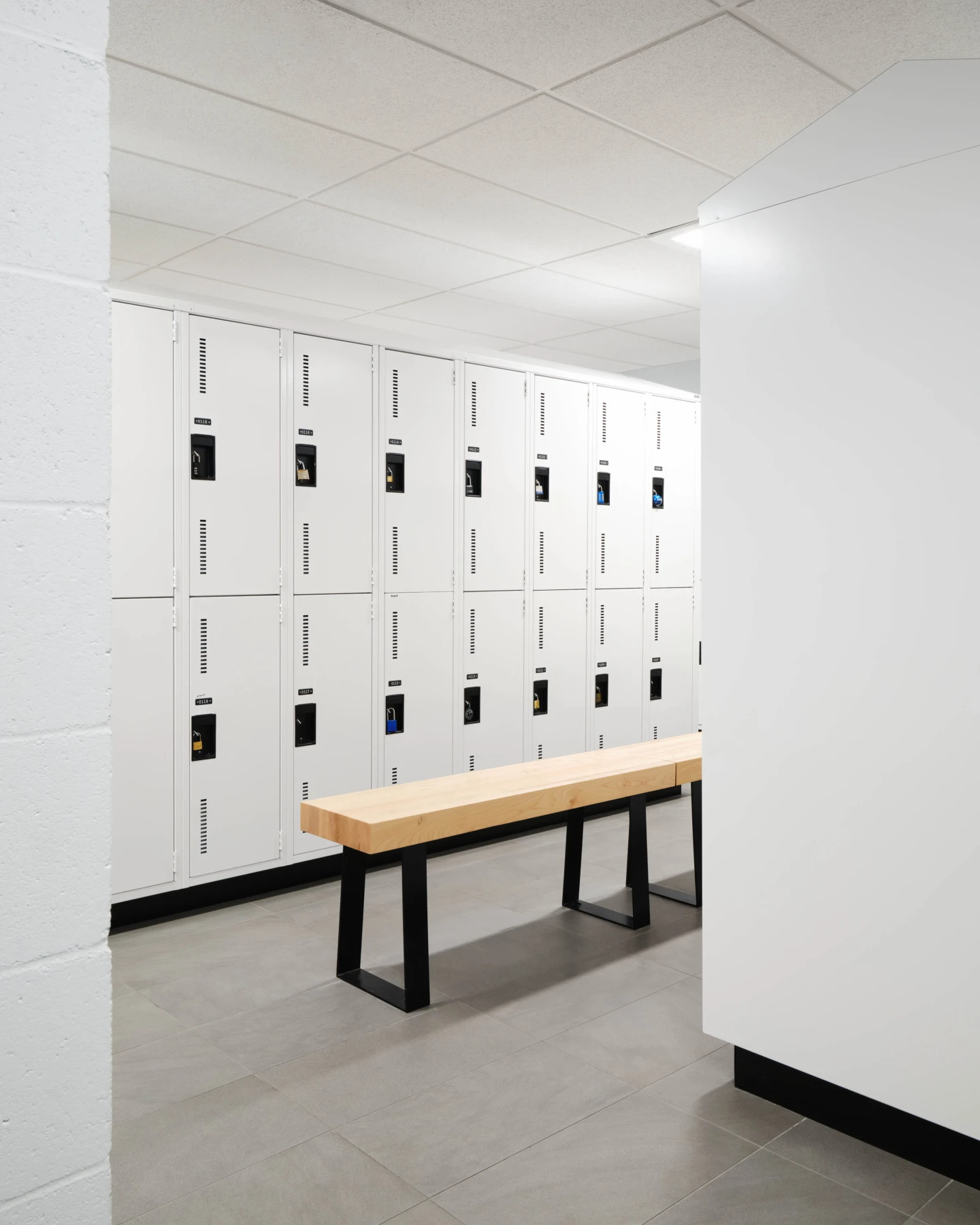 Intérieur d’un des centres de transport de la STM