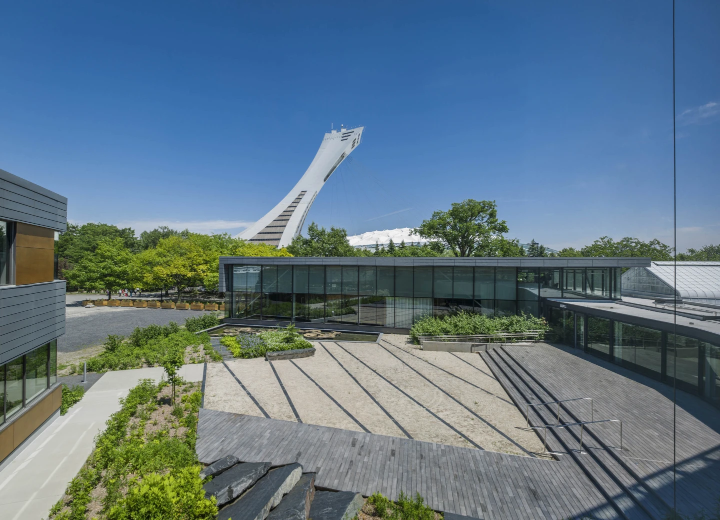 Extérieur du Centre sur la biodiversité de l’Université de Montréal