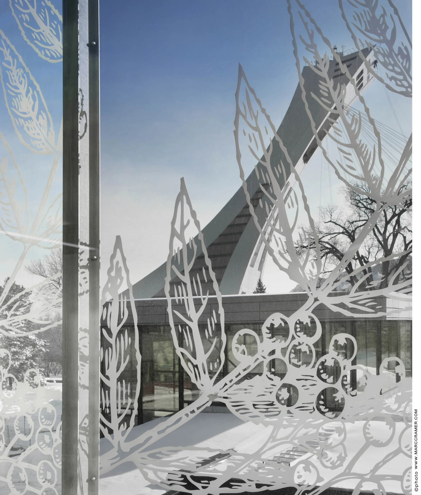 Intérieur du Centre sur la biodiversité de l’Université de Montréal