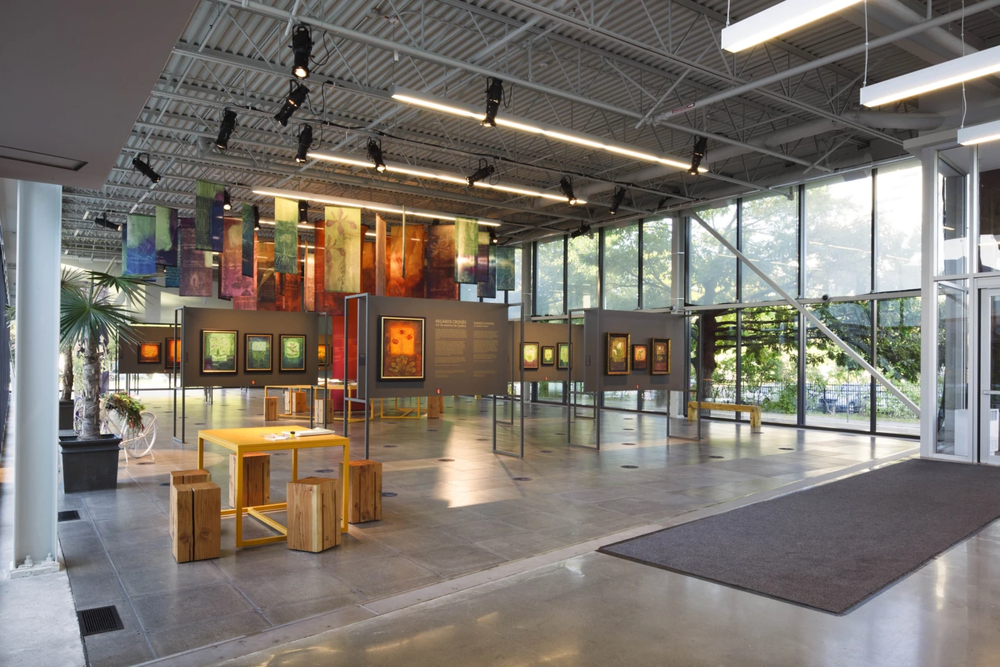Intérieur du Centre sur la biodiversité de l’Université de Montréal