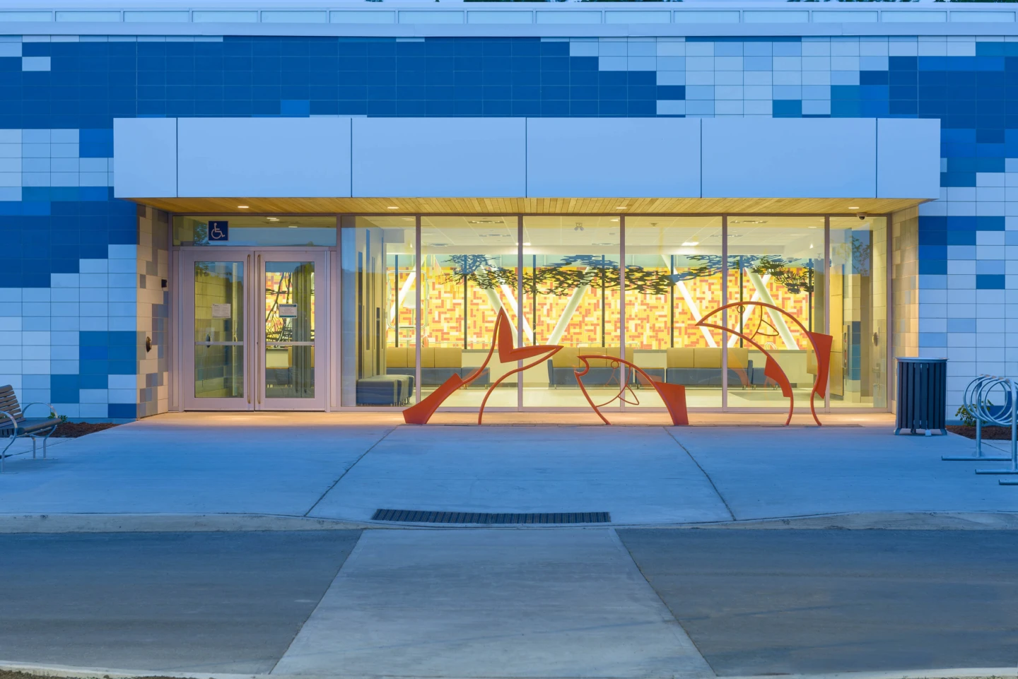 Extérieur du Centre récréatif François-Dupuis