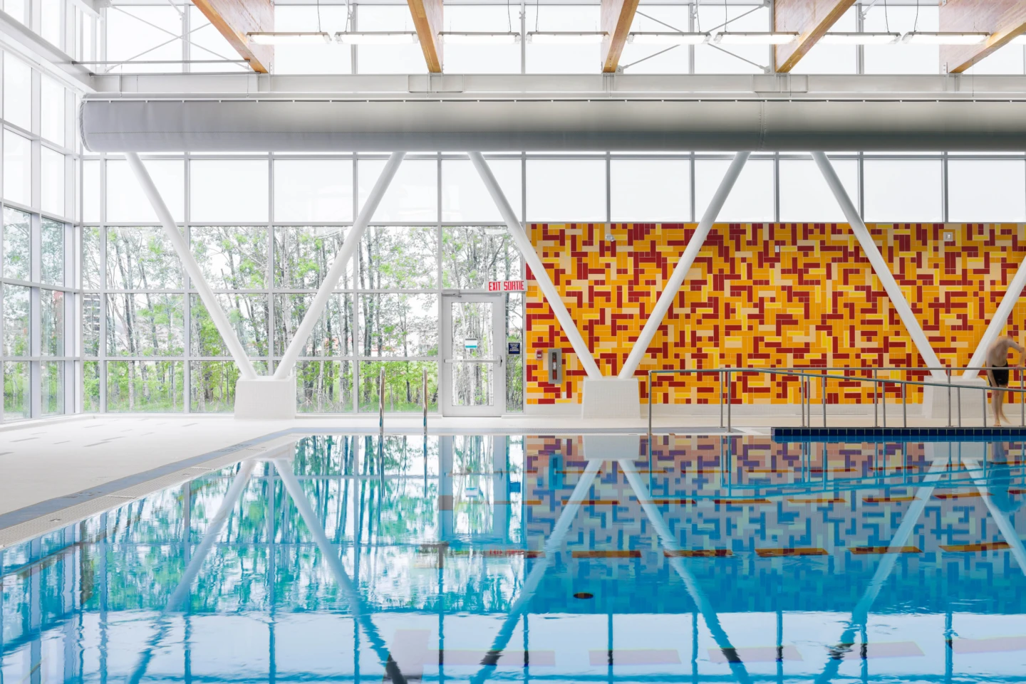 Intérieur du Centre récréatif François-Dupuis