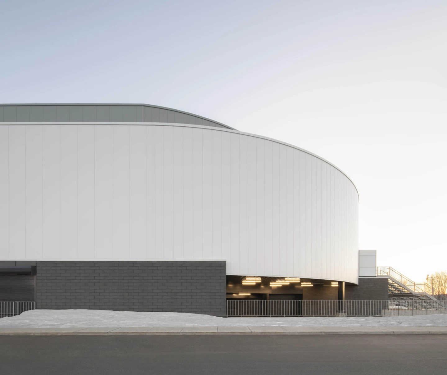 Extérieur du Colisée Videotron