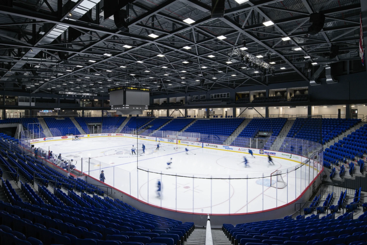 Intérieur du Colisée Videotron