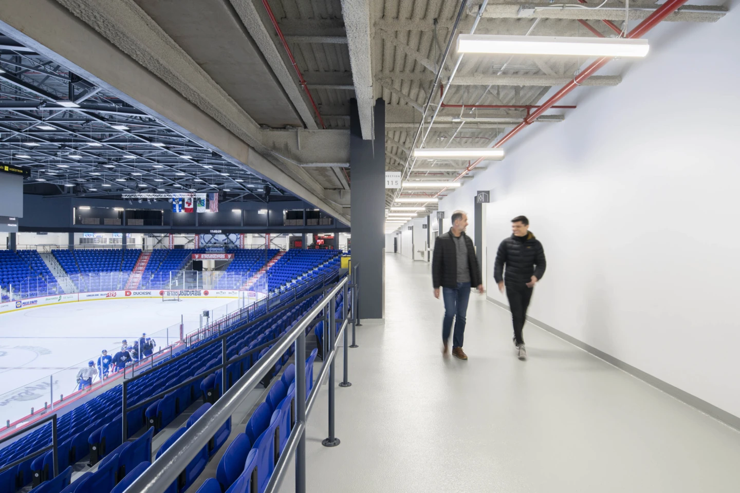 Intérieur du Colisée Videotron