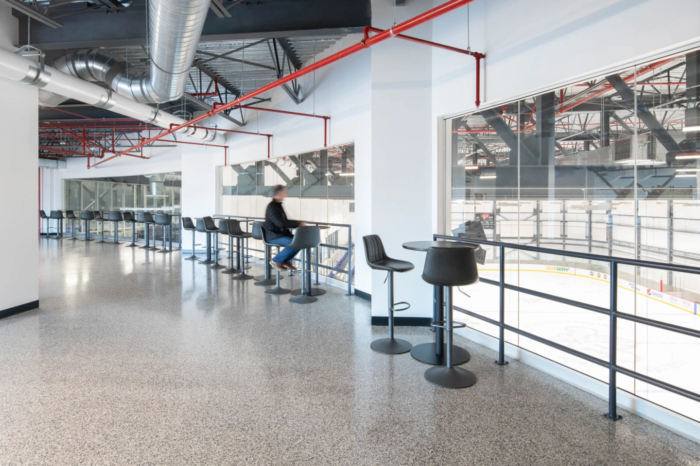 Intérieur du Colisée Videotron