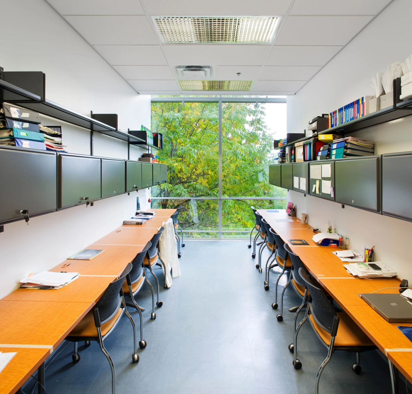 Intérieur du Complexe des sciences de la vie – Université McGill