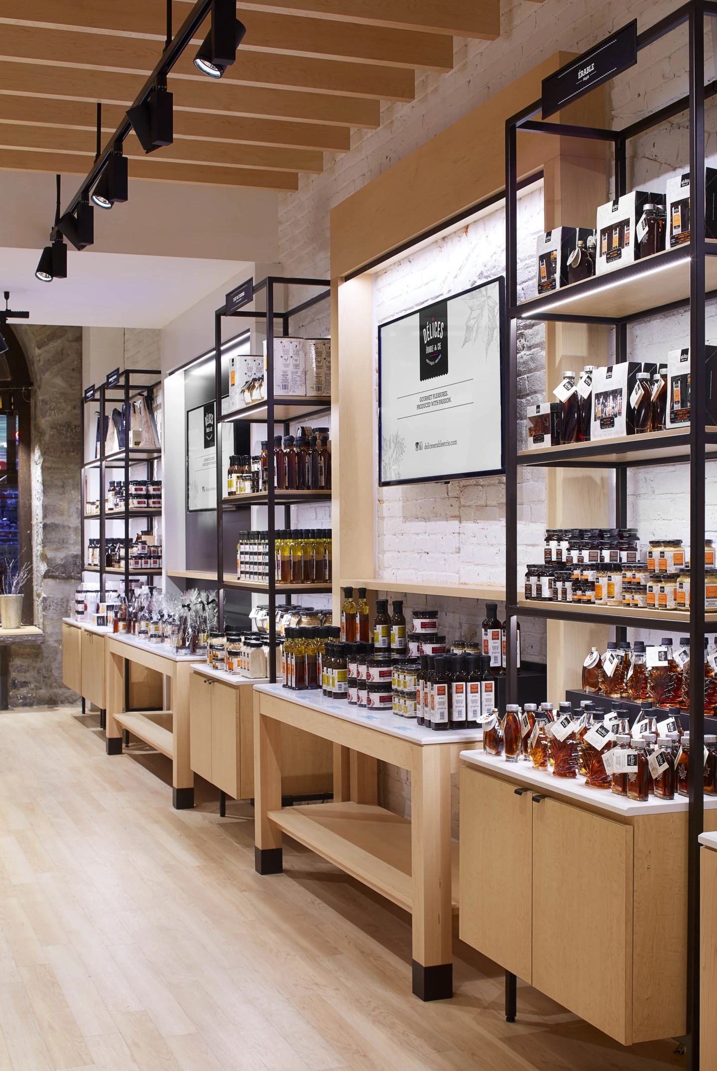 Intérieur de Délices Érable et Cie