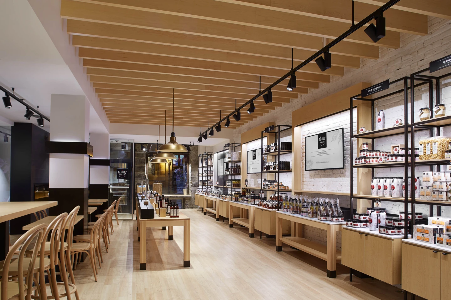 Intérieur de Délices Érable et Cie