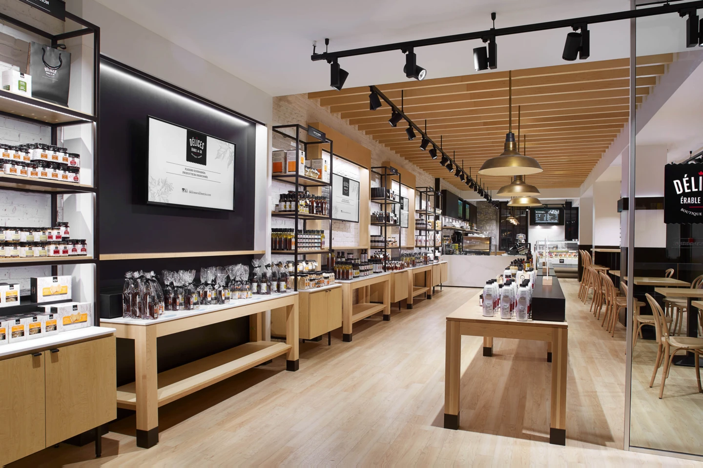 Intérieur de Délices Érable et Cie