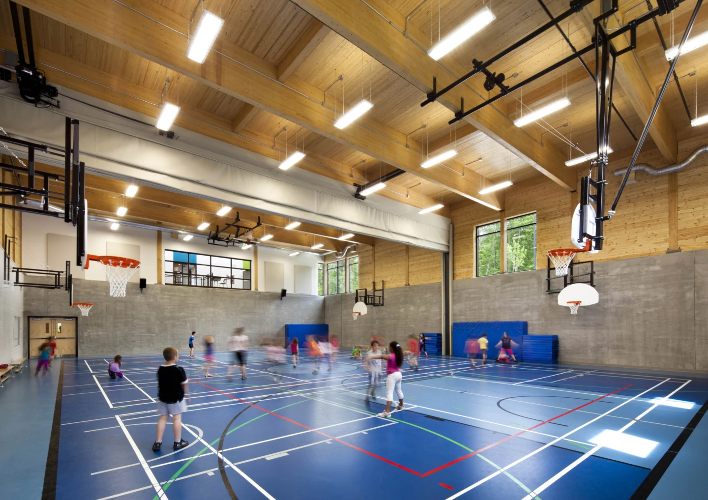 Intérieur de l’école primaire Sans-Frontières