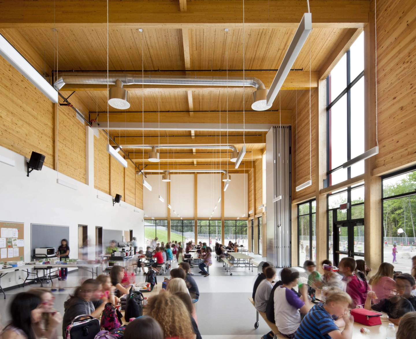 Intérieur de l’école primaire Sans-Frontières