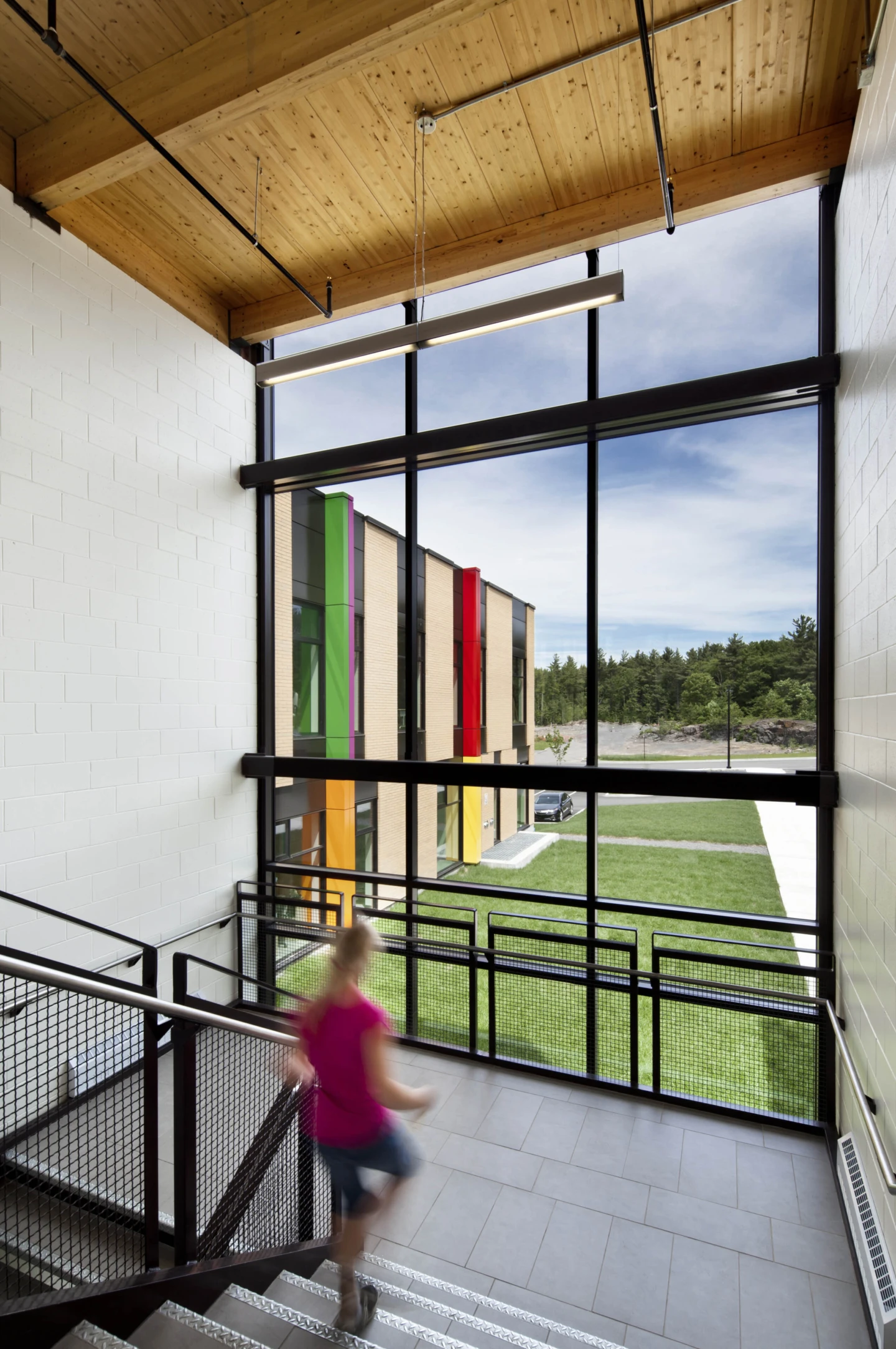 Intérieur de l’école primaire Sans-Frontières