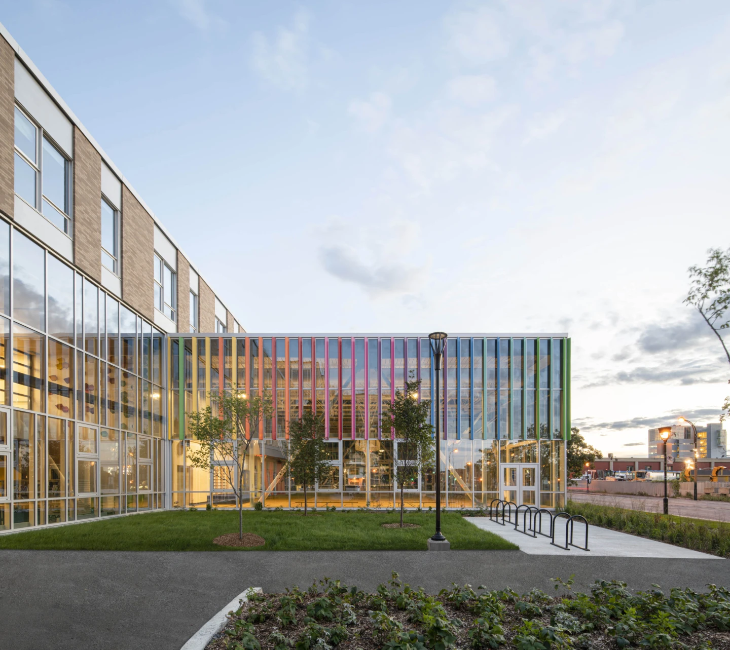 Extérieur de l’école Saint-Bernardin