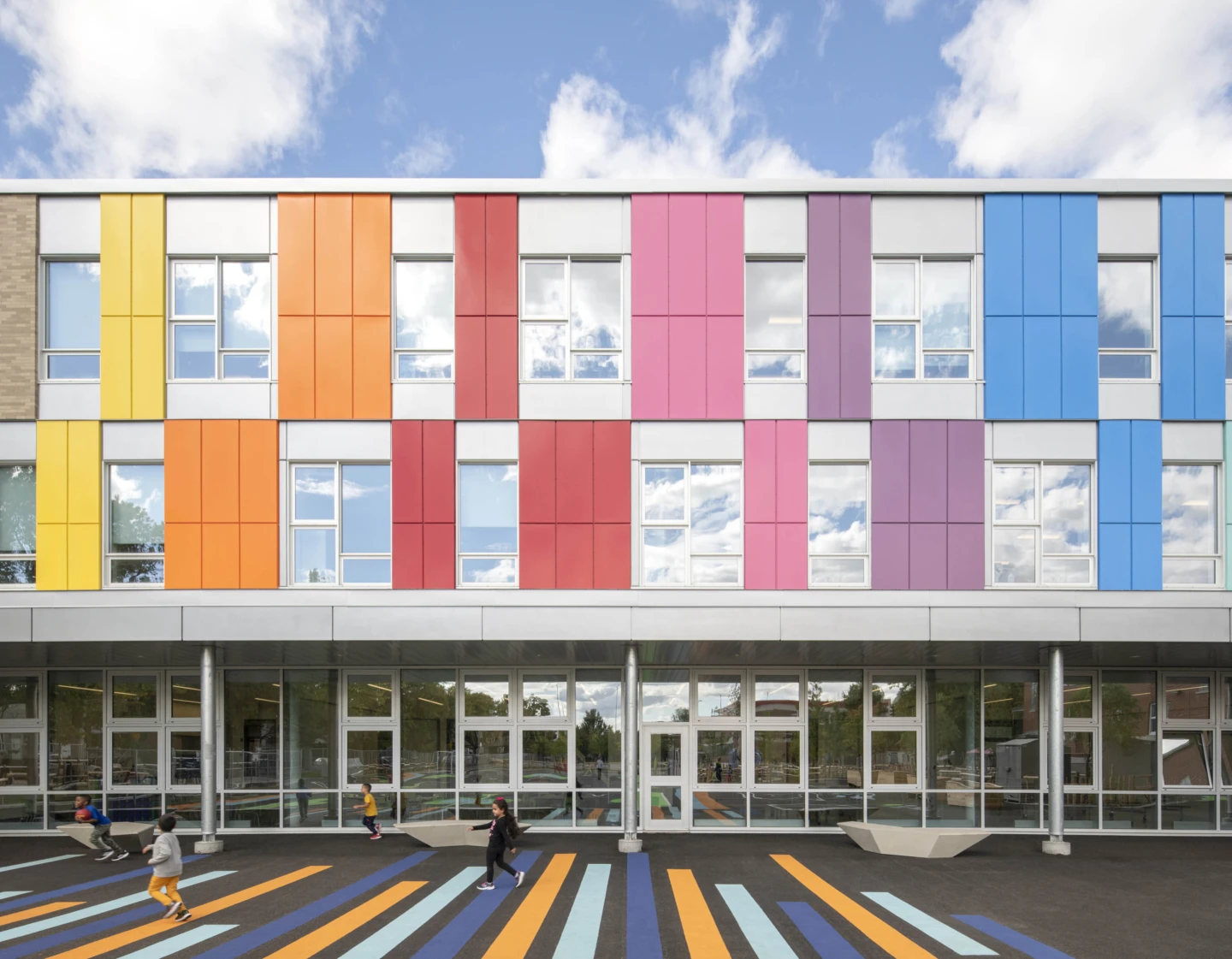 Extérieur de l’école Saint-Bernardin