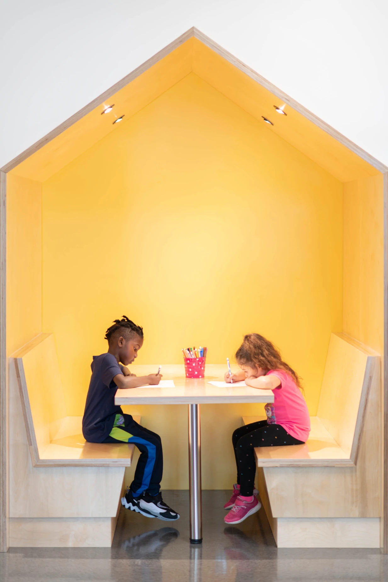 Intérieur de l’école Saint-Bernardin