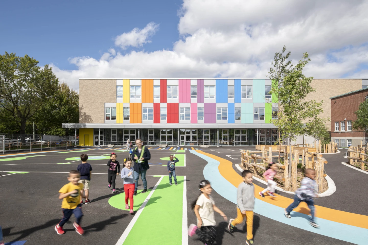 Extérieur de l’école Saint-Bernardin