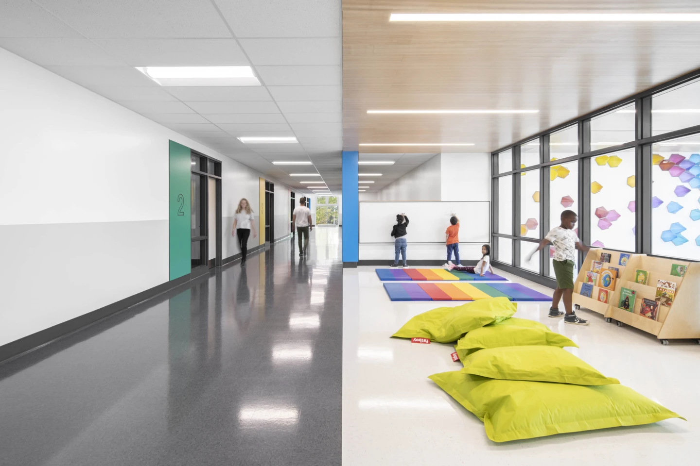 Intérieur de l’école Saint-Bernardin