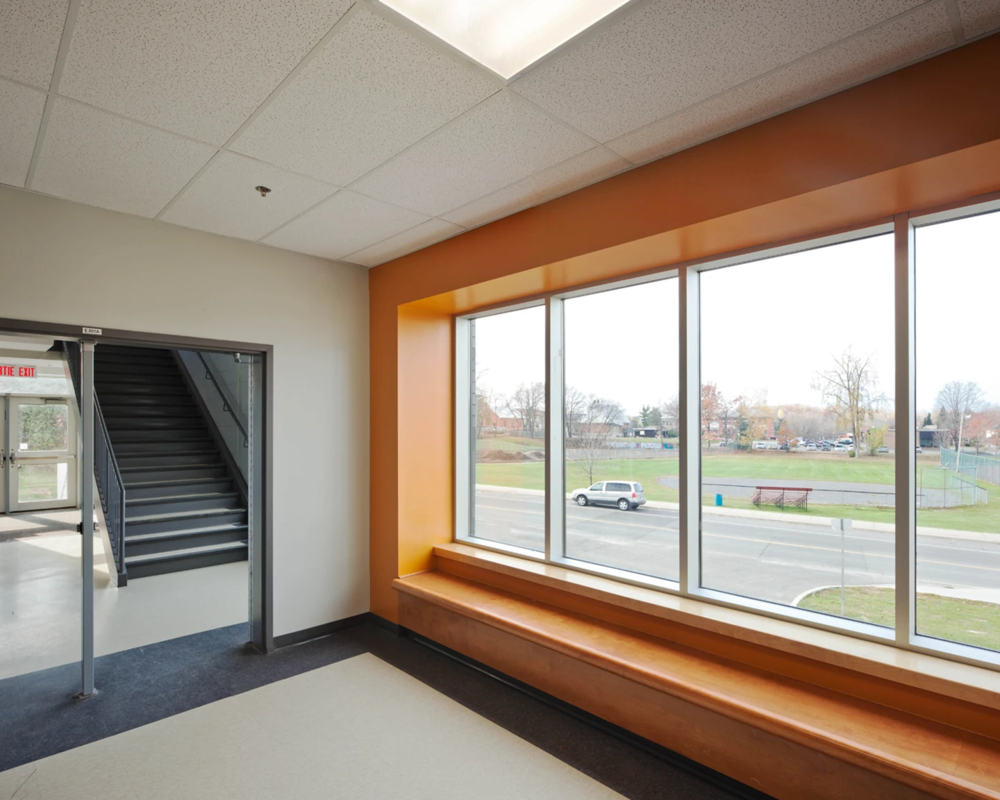 Intérieur de l'École secondaire catholique L'Escale