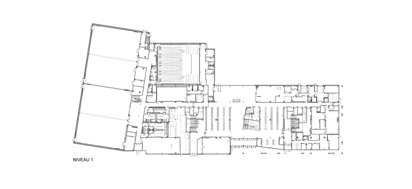 PR ECOLE SEC DU FLAMBEAU Plan 001 Niv 1