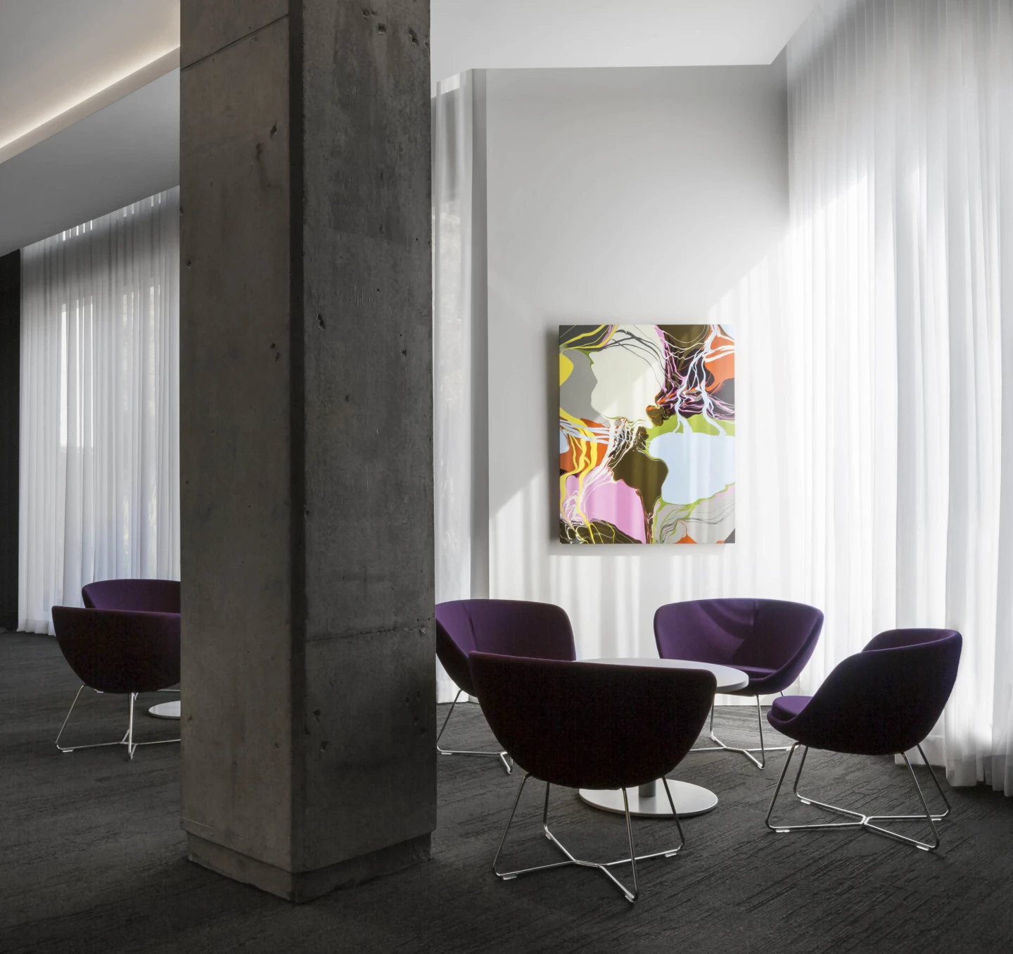 Interior of Desjardins Corner