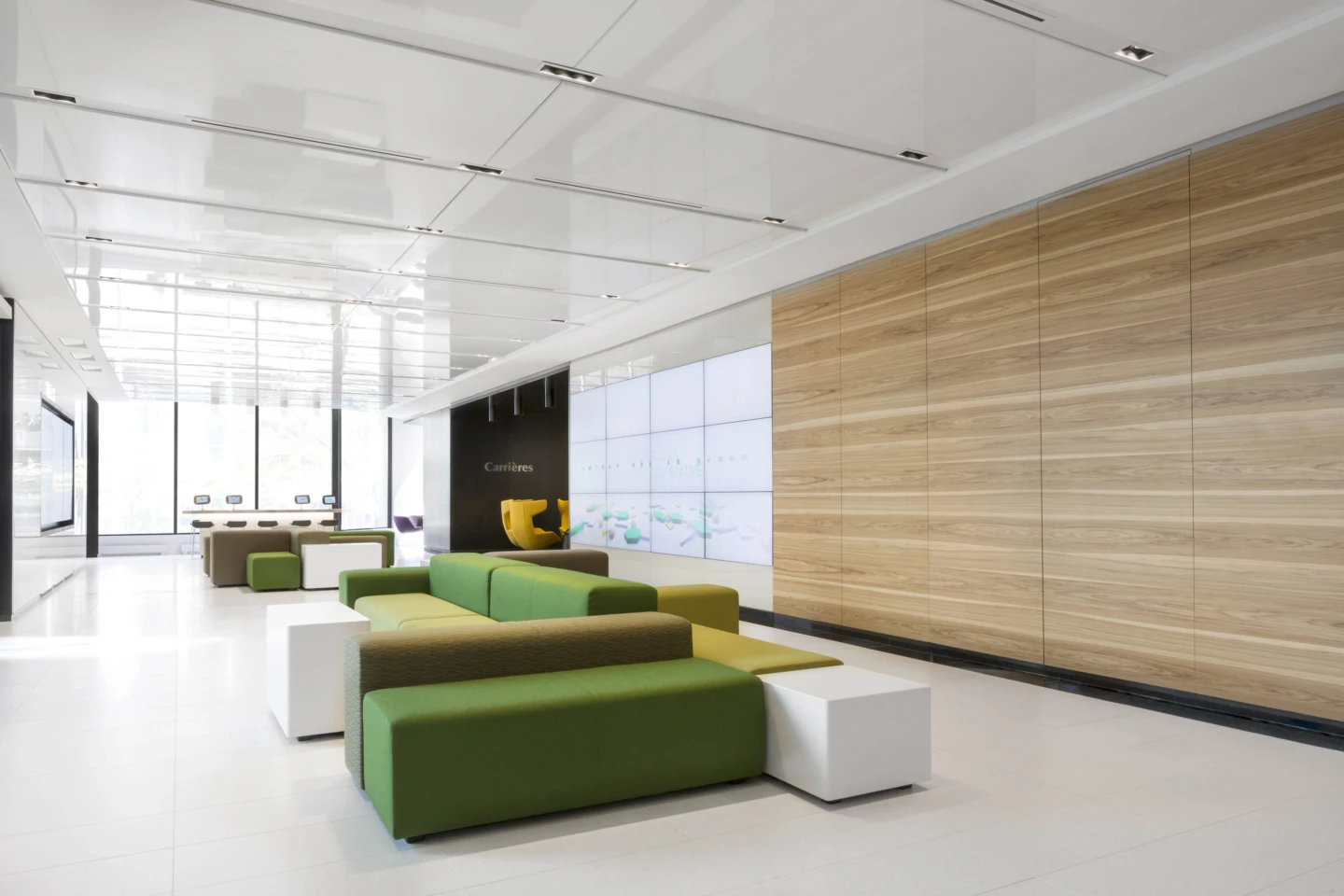 Interior of Desjardins Corner