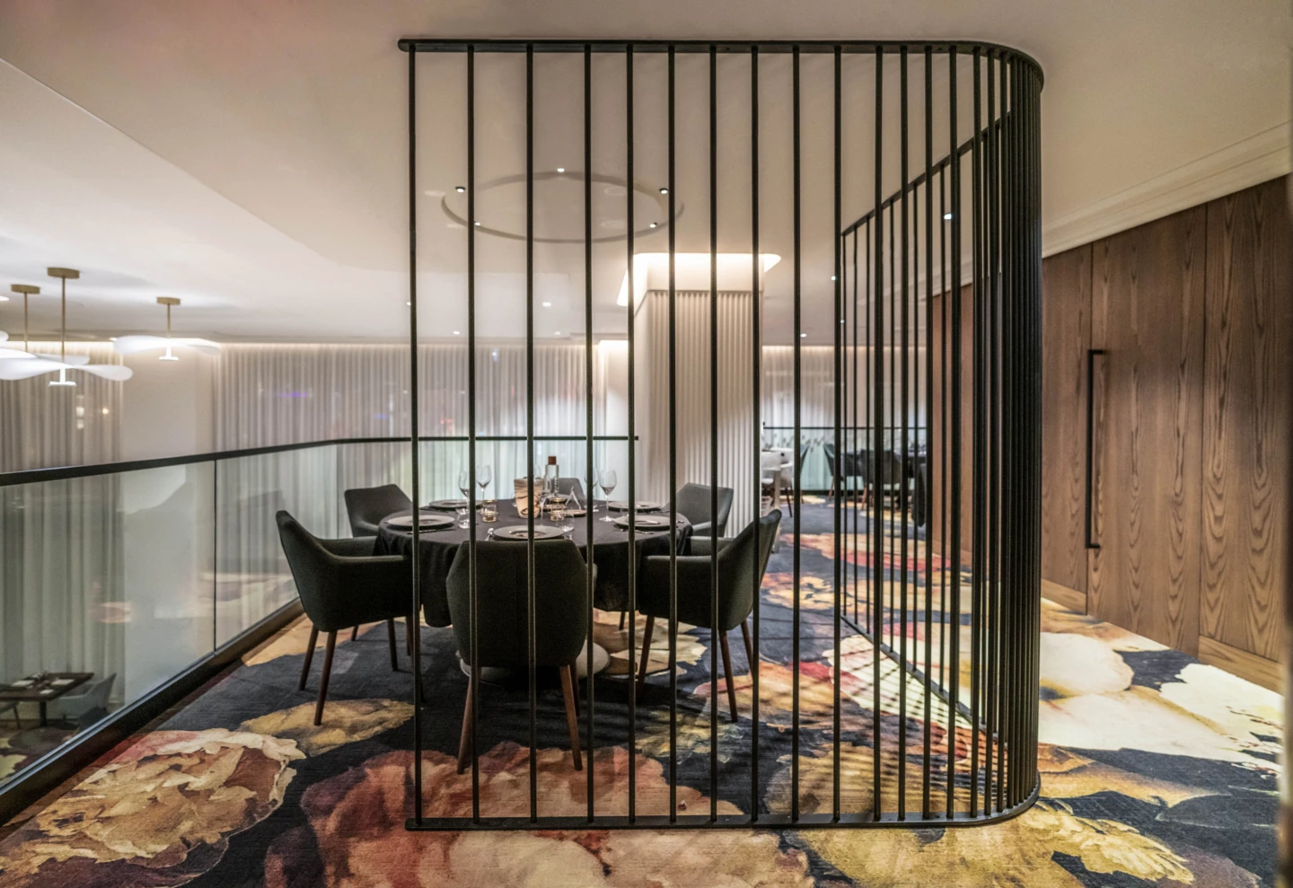 Intérieur du restaurant Jérôme Ferrer-Europea