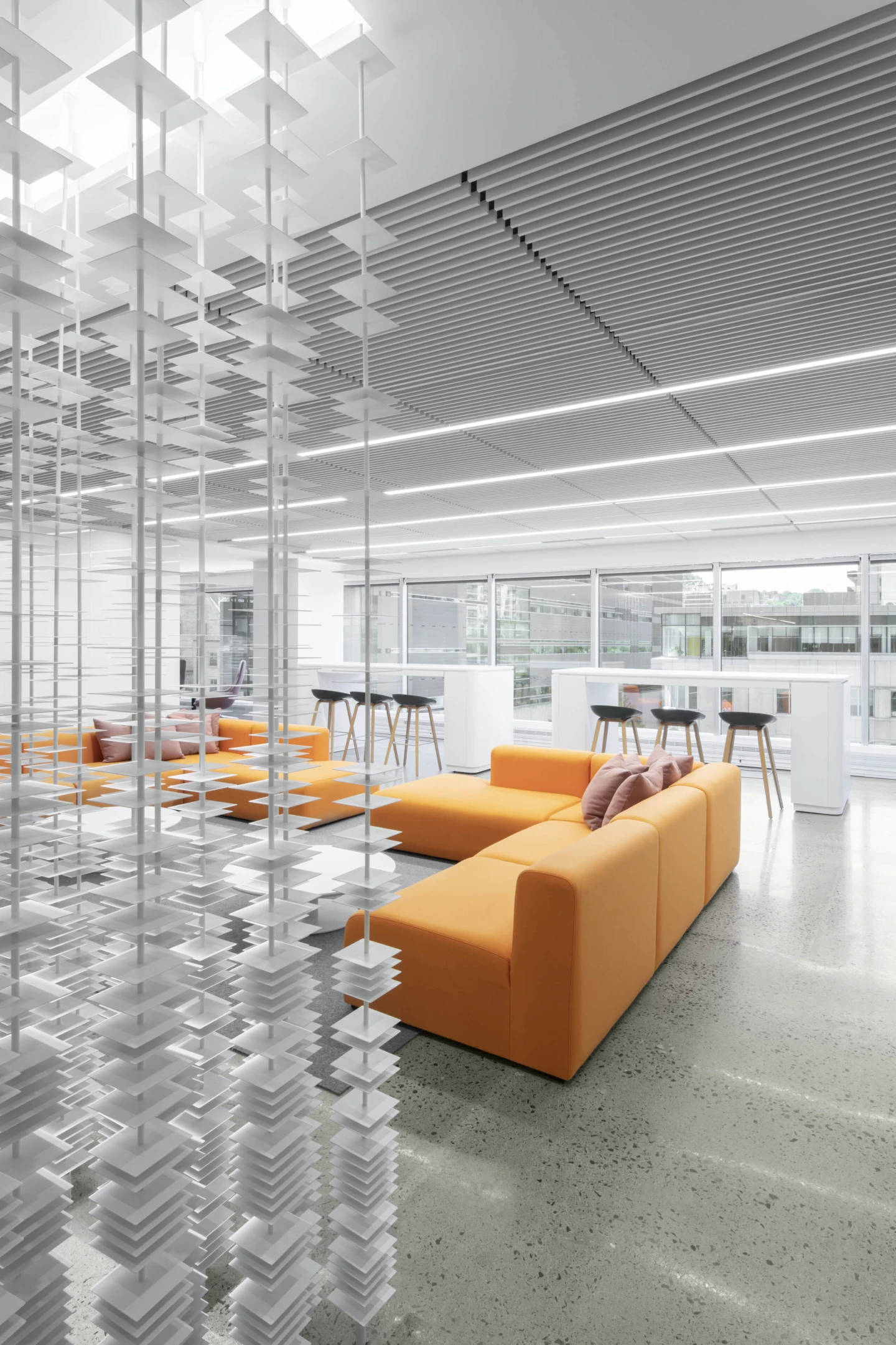 Interior of the government firm